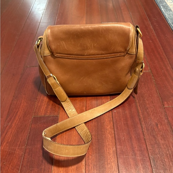 Vintage Gucci Brown Leather Shoulder Bag - Picture 6 of 16